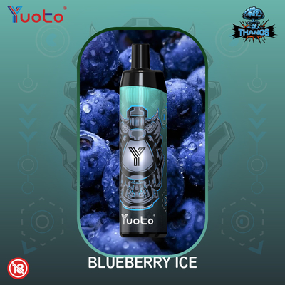 Thanos 5000 Puff Yuoto Bubble Dispoable Vape Isi Ulang 5% Nikotin