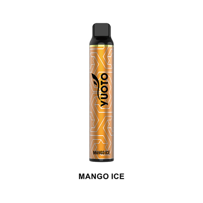 Yuoto Luscious 3000 Puff 1350 mAh Kapasitas Baterai Vape Sekali Pakai Es Pisang Merk Yuoto