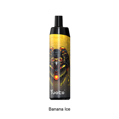 Thanos Yuoto 5000 Puffs Sekali Pakai Ecig 50mg Nikotin Grosir Es Pisang 650mAh Isi Ulang
