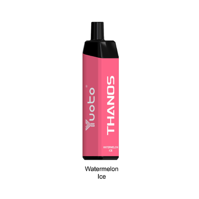 Yuoto rohs disetujui yuoto thanos 5000 Puffs msds disetujui vaporizer sekali pakai Es semangka