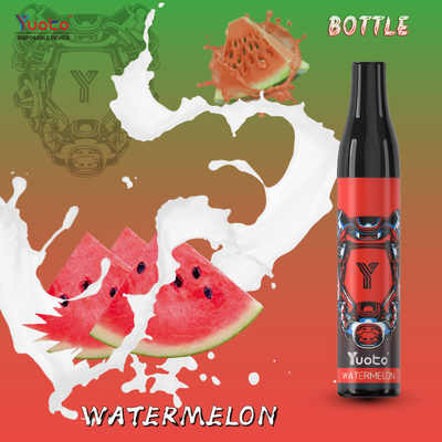 Pena Vaporizer Sekali Pakai Kustom, SS304 Yuoto Bottle 600puffs
