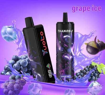 Aliran udara yang dapat disesuaikan YUOTO Vape sekali pakai dengan bahan AL plastik dan kekuatan nikotin 0%