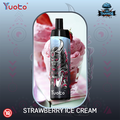 Rasa Buah 5000 puff Vape Sekali Pakai E Rokok Mesh Coil Isi Ulang