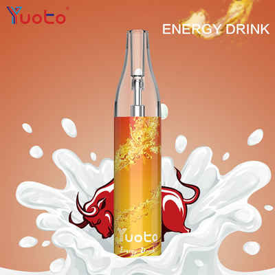 Yuoto 4000puffs Mesh Coil E Cig Vape Pod Sekali Pakai 10ml Isi Ulang 650mAh