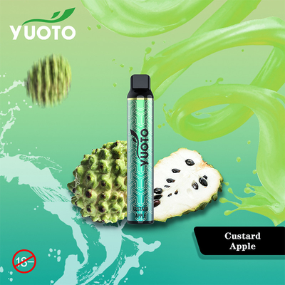 Sekali pakai 3000puff Yuoto Luscious 27 Flavour 1350mAh Baterai 42g Berat