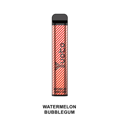 Yuoto 2500 Puffs Flavours Vaporizer Pen Kit 23 rasa 5% 1200 mAh Baterai Vape Sekali Pakai Es Buah