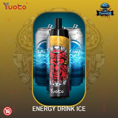 Thanos 5000 Puff Yuoto Bubble Dispoable Vape Isi Ulang 5% Nikotin