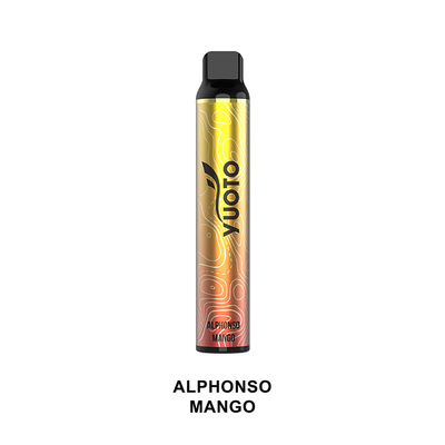 Yuoto Luscious 3000 Puff 1350 mAh Kapasitas Baterai Vape Sekali Pakai Es Pisang Merk Yuoto
