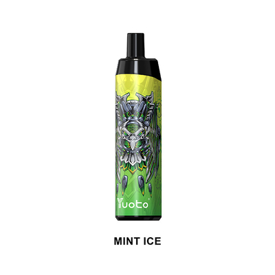 Yuoto Thanos 5000puff Rokok E Sekali Pakai Vape Pena Mesh Coil Isi Ulang 650mAh 14ml Nikotin 5% /2%
