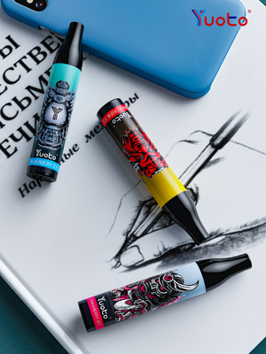 15 Rasa 2000puffs Yuoto Disposable Vape 6ml E Liquid 850mAh Dengan Mesh Coil