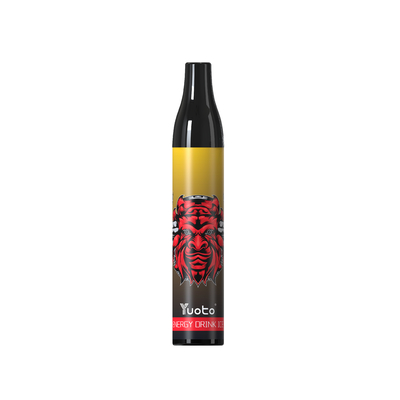 15 Rasa 2000puffs Yuoto Disposable Vape 6ml E Liquid 850mAh Dengan Mesh Coil