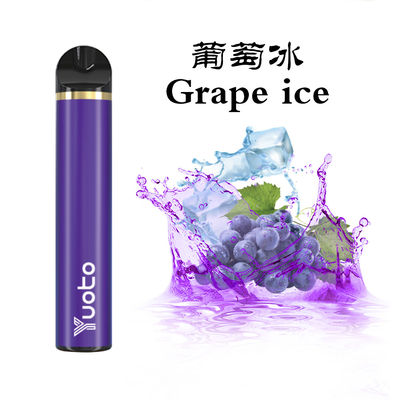 Yuoto model klasik 1500 Puff Vape Sekali Pakai 19x102mm 26 Baterai Campuran Rasa Buah 900mAh