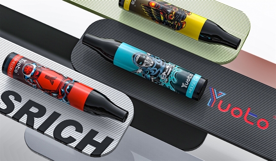 Populer Yuoto 2000 Puffs Vape Vape Sekali Pakai Mesh Coil 6ml E Juice 850mAh Rokok Elektrik Vape Pen