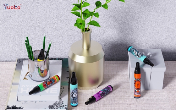 Asli Yuoto 2000 Puff Vape Sekali Pakai Vape Mesh Coil 6 Ml Jus E 850 MAh Rokok Elektrik Vape Pen