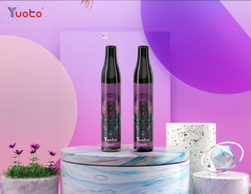 TPD 14 Flavours Yuoto Bottle 600 Puff Perangkat Vape Sekali Pakai 2ml E Liquid 4000mAh Dengan Mesh Coil