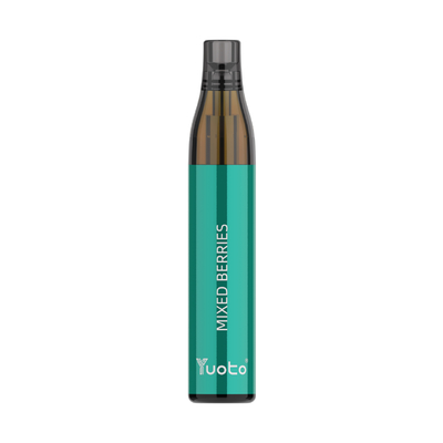 Botol Yuoto max 600puffs Mesh Coil E-Cig 2ml Pod Vape Pen Sekali Pakai 2ml 600mAh