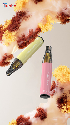 Yuoto 600 Puffs Mech Coil 2% Nikotin Botol Pena Vape Max Dengan Tpd