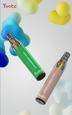Yuoto 600 Puffs Mech Coil 2% Nikotin Botol Pena Vape Max Dengan Tpd