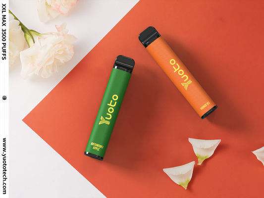 baru Yuoto XXL MAX 3500 Puffs Disposable Vape mint coil rasa es mint