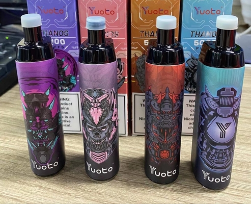 5000 Puffs Wholesale Disposable Vape dengan 14ml E-Liquid 650mAh Battery Mesh Coil Mendukung Kustomisasi