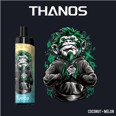 FDA Original Thanos Yuoto Vape, isi ulang 5000 Puffs Disposable Vape