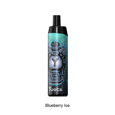 Grosir Vape Pen 2022 Desain Baru Disposable Vaporizer dengan Mesh Coil 14ml Baterai E-Liquid 650mAh Blueberry Ice