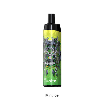 5000 Puff Sekali Pakai Vape Merokok Aksesoris 14ml Ejuice 650mAh Mint Ice untuk USA UK Spanyol Jerman Perancis