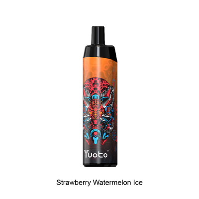 Stroberi Semangka Es 5000 Puff Sekali Pakai Vape Pod Yuoto Thanos Mesh Coil 14ml Ejuice 650mAh Baterai dari China