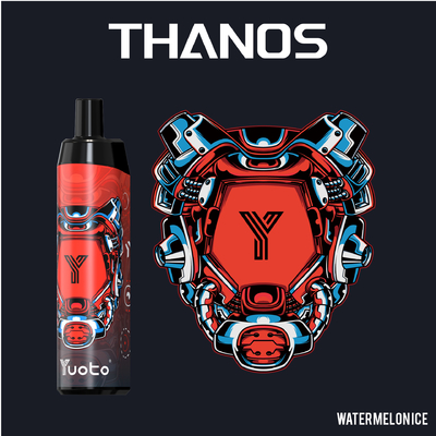 Yuoto Thanos 5000 Puff Disposable Vape 14Ml E Liquid tipe c isi ulang