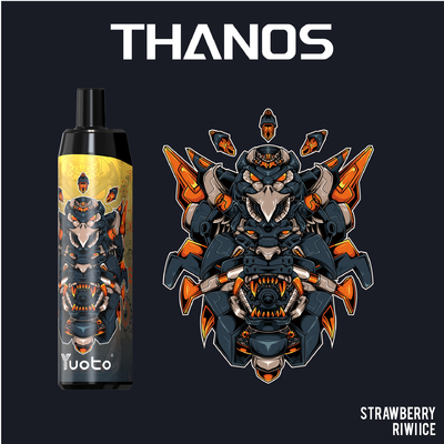 Disposable Vape Pod 5000 Puff Rasa Pisang Yuoto Thanos Mesh Coil 14ml Ejuice 650mAh Baterai Bulking China Factory