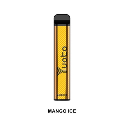 Yuoto Rokok Elektronik Disposable Vape Pen 2500 Puffs XXL Mango Ice 1200mAh 5% Nikotin