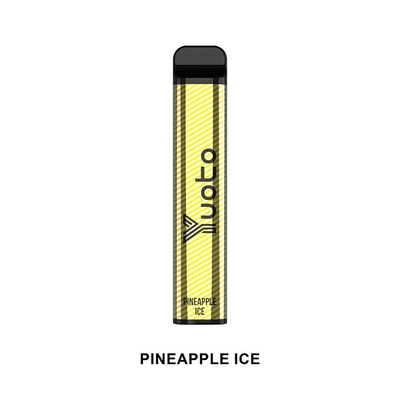 Yuoto Disposable Vape Pen Device 2500 Puffs terbaik sekali pakai ecig 2022 es nanas 7ml