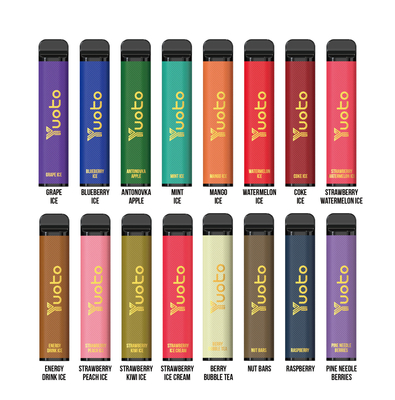 Yuoto Disposable Vape 3500 Puff Strawberry Raspberry XXL Max Puff Plus untuk UEA
