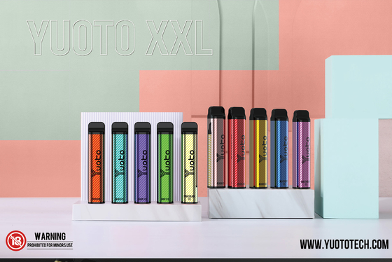 ODM Yuoto XXL 2500 Puffs Disposable Pod 1200mAh Battery 7.0ml Ejuice 0% 2% 5% Nikotin dengan Harga Pabrik Grosir