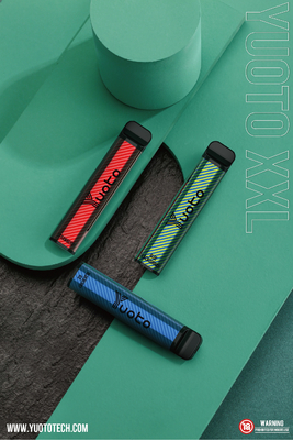 Yuoto XXL 2500 Puffs Disposable Vape Pen Hookah dengan Baterai 7ml E-Liquid 1200mAh Langsung dari Pabrik China