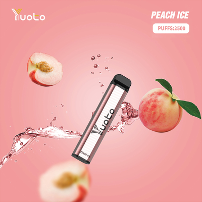 Grosir Vape Pen 2022 Desain Baru Disposable Vaporizer dengan Harga Terendah 7ml Baterai E-Liquid 1200mAh Blueberry Ice