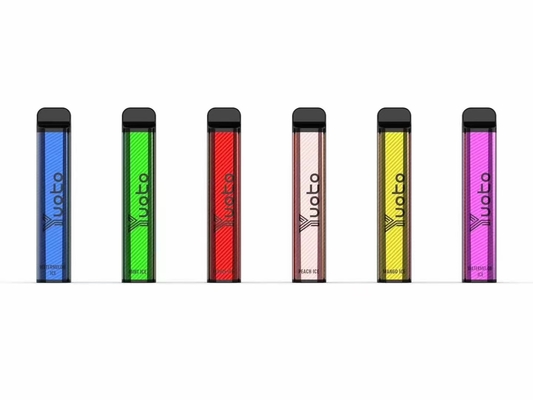 Yuoto XXL 2500 Puff Sekali Pakai Vape E Cig 7ml Ejuice 1200mAh Baterai Jual Panas Es Krim Stroberi