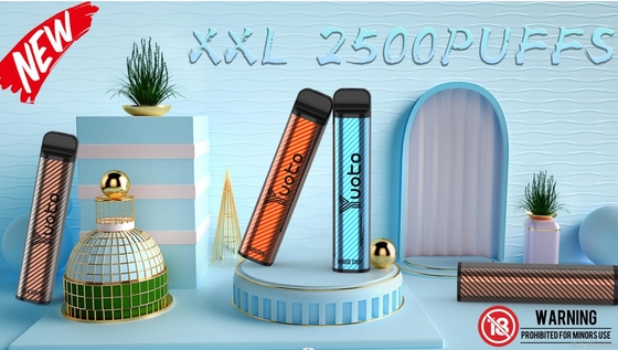 Yuoto XXL 2500 Puffs Disposable 1200mAh Battery 7.0ml Ejuice Rasa es pisang untuk India