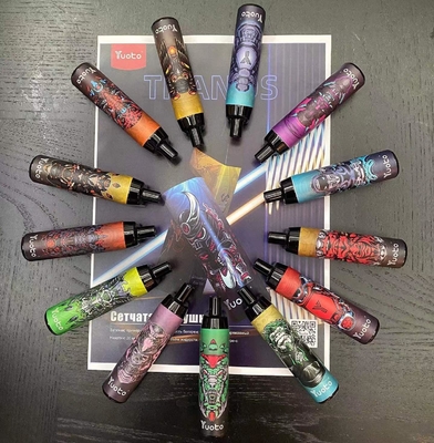 Mesh Coil Dengan Pena Vape Yuoto Thanos Tipe C, 5000 Puffs Hookah 14ML 650mAh