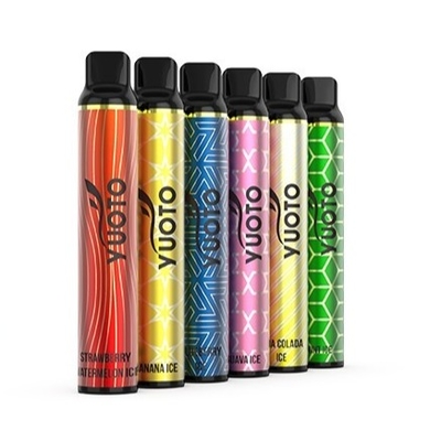 Yuoto Best Disposable Vape 2022 Peach Ice Luscious Wholesale Europe 3000 Puffs 50mg Nikotin
