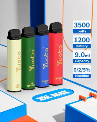 2023 Rilis Baru Kualitas Tinggi Disesuaikan Logo Yuoto 3500 Puff Disposable Vape Nut Bars Taste