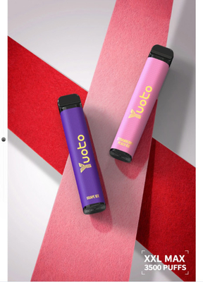 2023 Rilis Baru Kualitas Tinggi Disesuaikan Logo Yuoto 3500 Puff Disposable Vape Nut Bars Taste