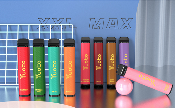 Pabrik Grosir Pena Vape Sekali Pakai Yuoto XXL Max 3500 Puffs Mesh Coil 9ml Baterai E-Liquid 1200mAh
