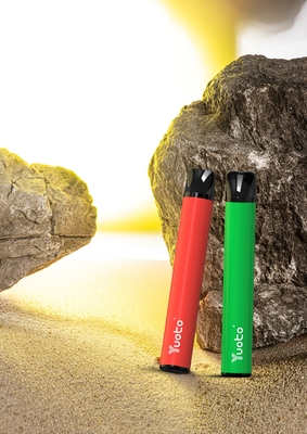 2% Nikotin 2ml E Juice Yuoto Plus 600 Puffs Vape Pen Dengan Sertifikasi Tpd