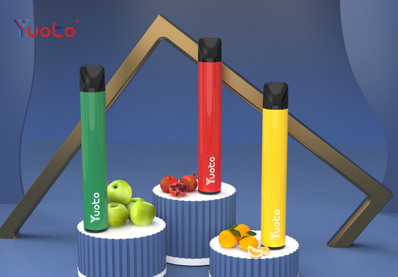 Pod Vape Tpd 5 Warna yang Dapat Diganti, Perangkat Mod Cartridge Live 600 Puffs
