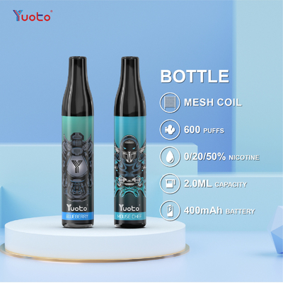 Grape Ice Flavours Yuoto Bottle Max, 600 Puffs New Type Vape Pen