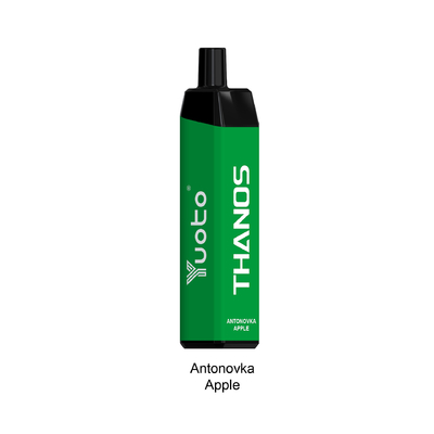 yuoto oem sekali pakai vape thanos 5000 Puffs msds disetujui vaporizer sekali pakai Antonovka apple