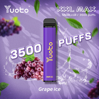 0 Nicotine Disposable Vape Pods 3500 puff Yuoto XXL Max Belanja Pulpen Sekali Pakai Terbaik di Inggris