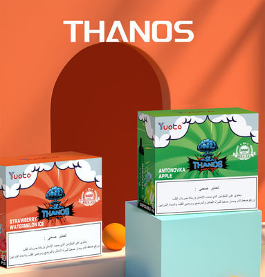 Thanos 5000 puff 14mL 650mAh Pena Vape Sekali Pakai Isi Ulang Shenzhen E Rokok