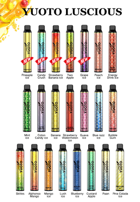 Harga Murah Yuoto Luscious 3000 Puff Wholesale Disposable Vape Pen Prefilled 8ml Eliquid 1350mAh battery